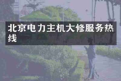 北京电力主机大修服务热线