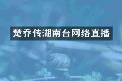 楚乔传湖南台网络直播