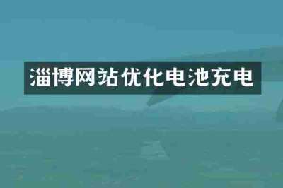 淄博网站优化电池充电