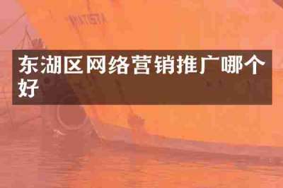 东湖区网络营销推广哪个好