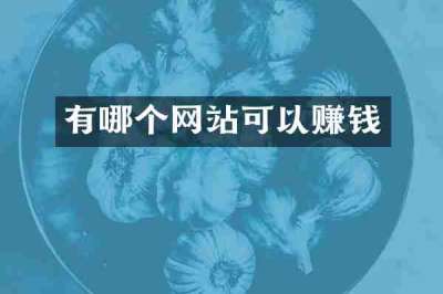 有哪个网站可以赚钱