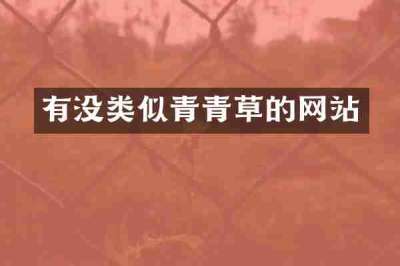 有没类似青青草的网站