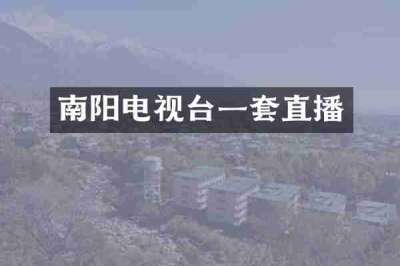 南阳电视台一套直播