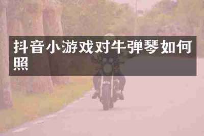 抖音小游戏对牛弹琴如何照