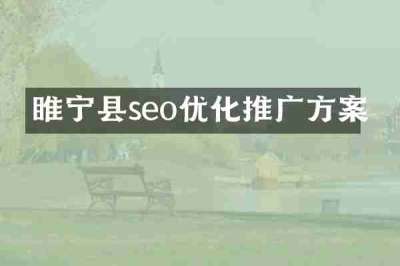 睢宁县seo优化推广方案
