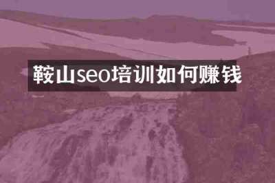 鞍山seo培训如何赚钱