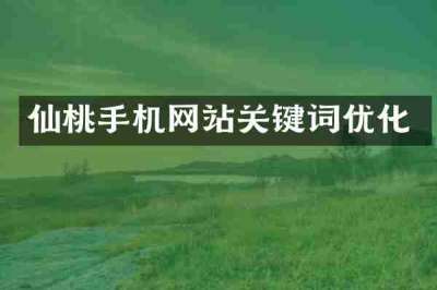 仙桃手机网站关键词优化