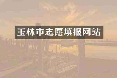 玉林市志愿填报网站