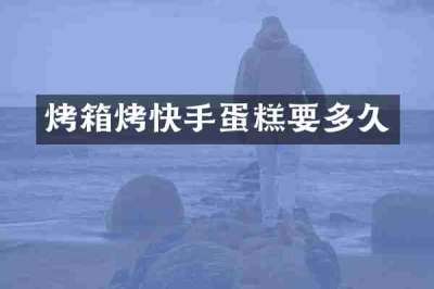 烤箱烤快手蛋糕要多久