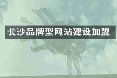 长沙品牌型网站建设加盟