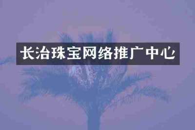 长治珠宝网络推广中心