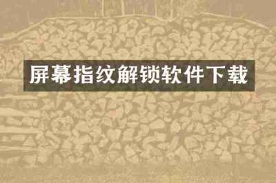 屏幕指纹解锁软件下载