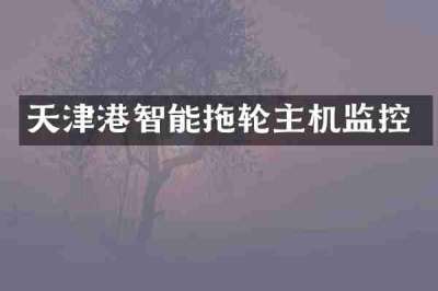 天津港智能拖轮主机监控