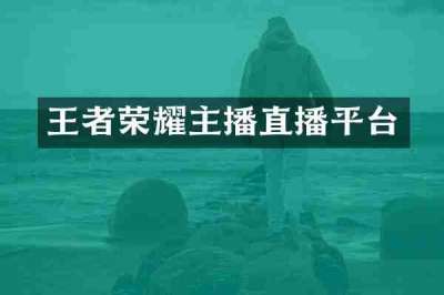 王者荣耀主播直播平台