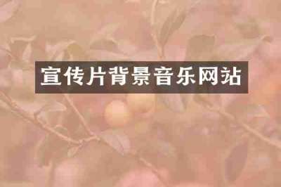 宣传片背景音乐网站