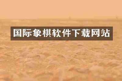 国际象棋软件下载网站