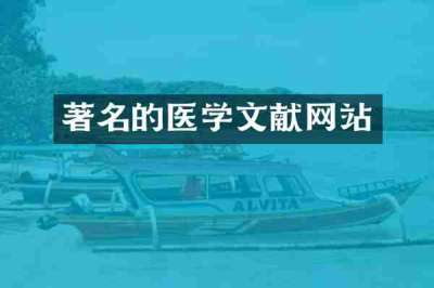 著名的医学文献网站