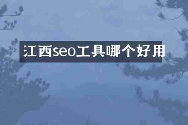 江西seo工具哪个好用