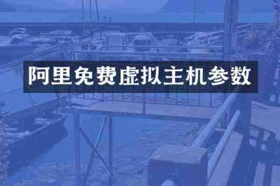 阿里免费虚拟主机参数