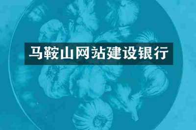 马鞍山网站建设银行