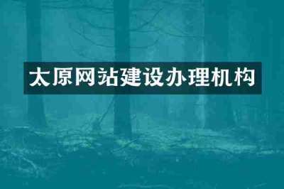 太原网站建设办理机构