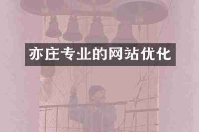 亦庄专业的网站优化