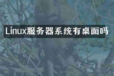 Linux服务器系统有桌面吗