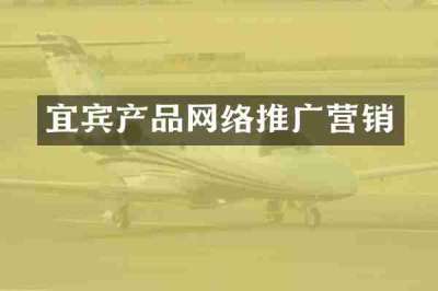 宜宾产品网络推广营销