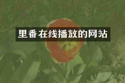 里番在线播放的网站