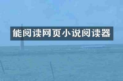 能阅读网页小说阅读器