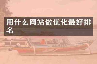 用什么网站做优化最好排名