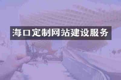海口定制网站建设服务