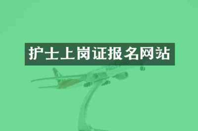 护士上岗证报名网站