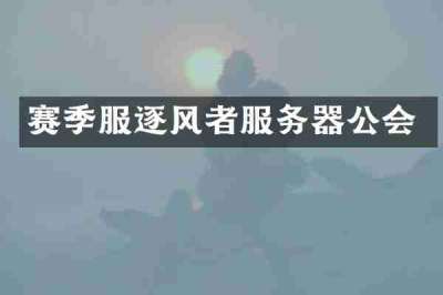 赛季服逐风者服务器公会