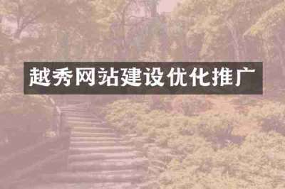 越秀网站建设优化推广