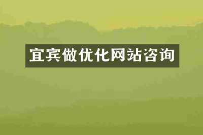 宜宾做优化网站咨询