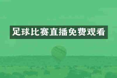 足球比赛直播免费观看