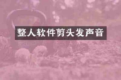 整人软件剪头发声音