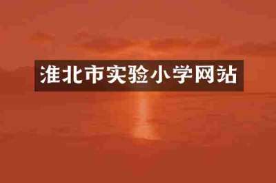 淮北市实验小学网站