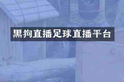 黑狗直播足球直播平台