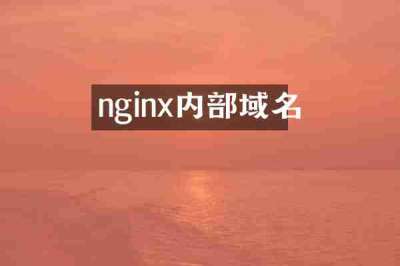 nginx内部域名