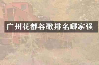 广州花都谷歌排名哪家强