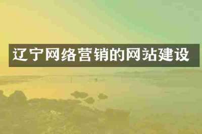 辽宁网络营销的网站建设