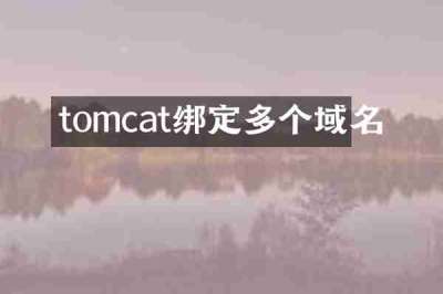 tomcat绑定多个域名