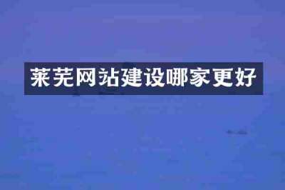 莱芜网站建设哪家更好