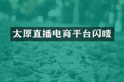 太原直播电商平台闪唛